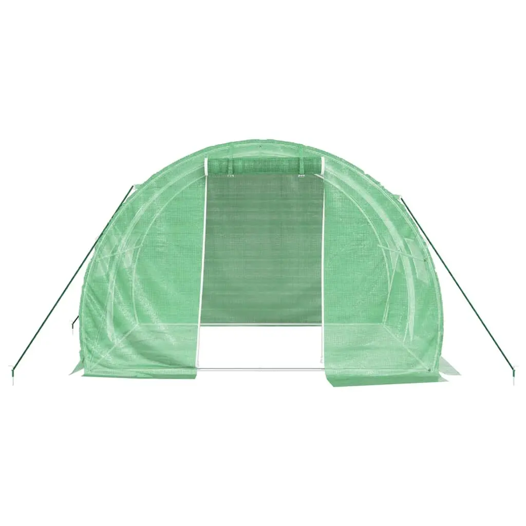 Greenhouse Steel Frame Green 3x2x2 m 6 m² Garden Plant House