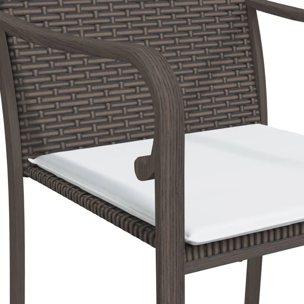 Outdoor Chairs Garden Patio Seating 56x59x84 cm Brown 2 Piece