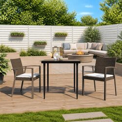 Comfortable and Value-Oriented Garden Chairs Set of 2