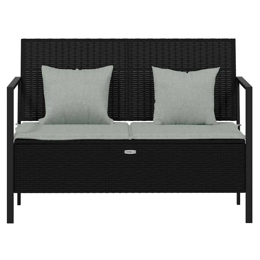 2-Seater Garden Bench with Storage Solutions