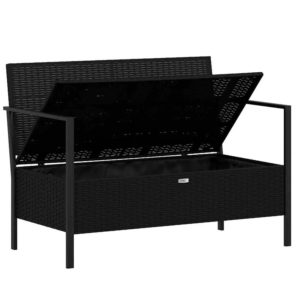 2-Seater Garden Bench with Storage Solutions