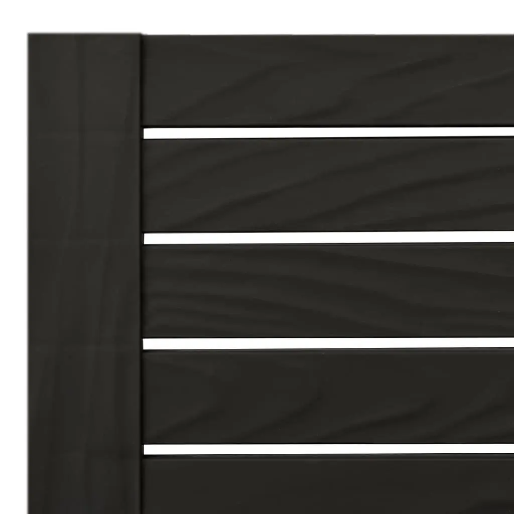 Double Sun Lounger in Black