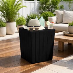 Durable Garden Storage Table with Removable Lid