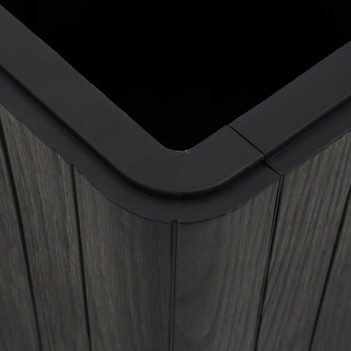 Garden Storage Table Outdoor Patio Furniture Removable Lid Black