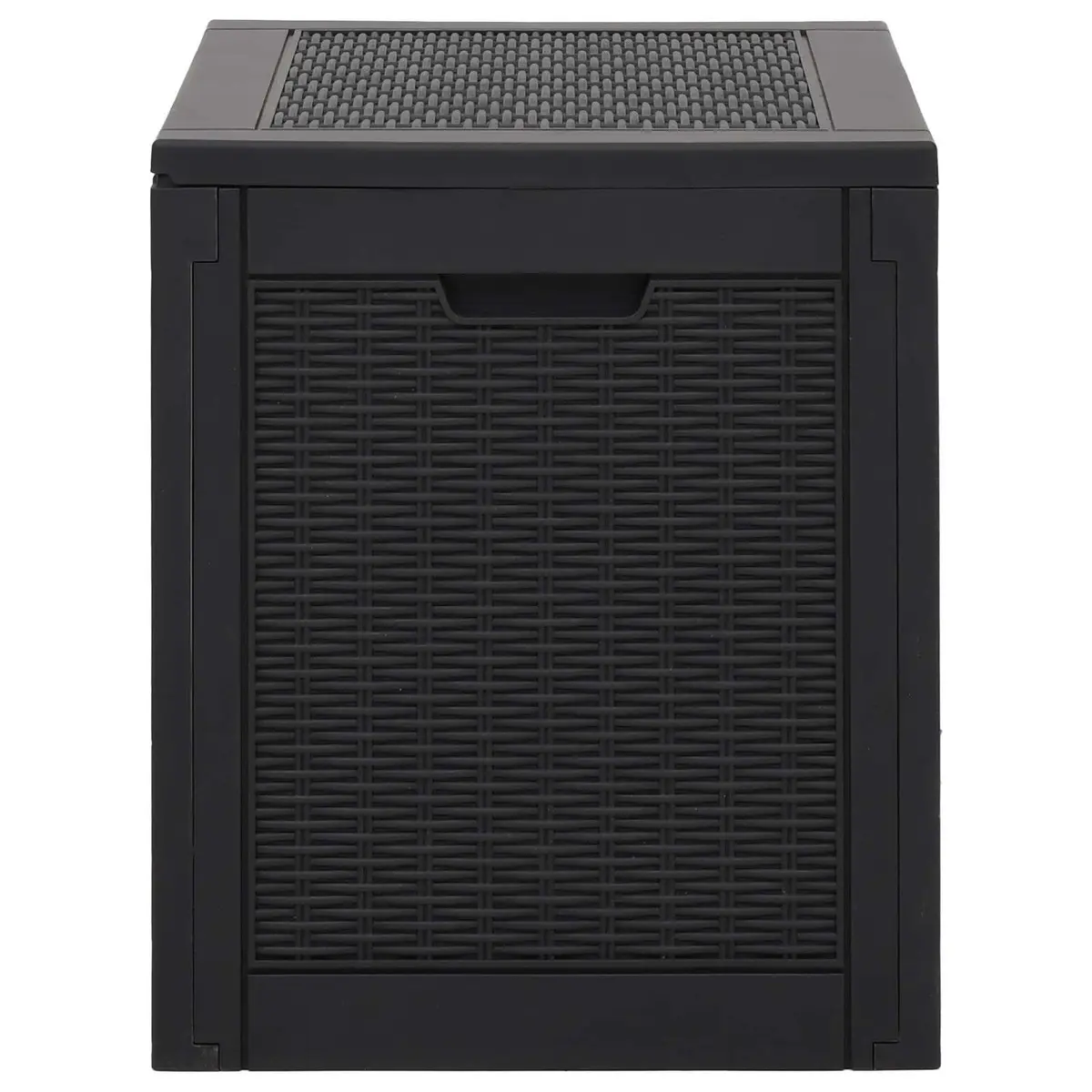 Black Storage Box for Gardens