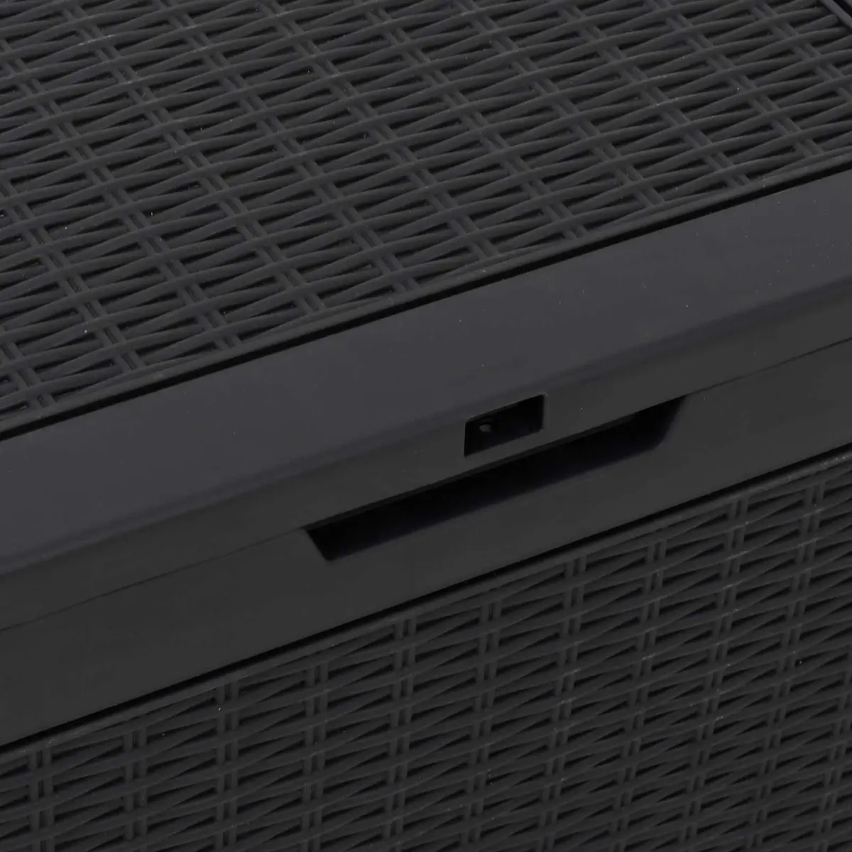 Black Storage Box for Gardens