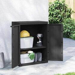 Reliable Black Outdoor Storage Cabinet for Your Space