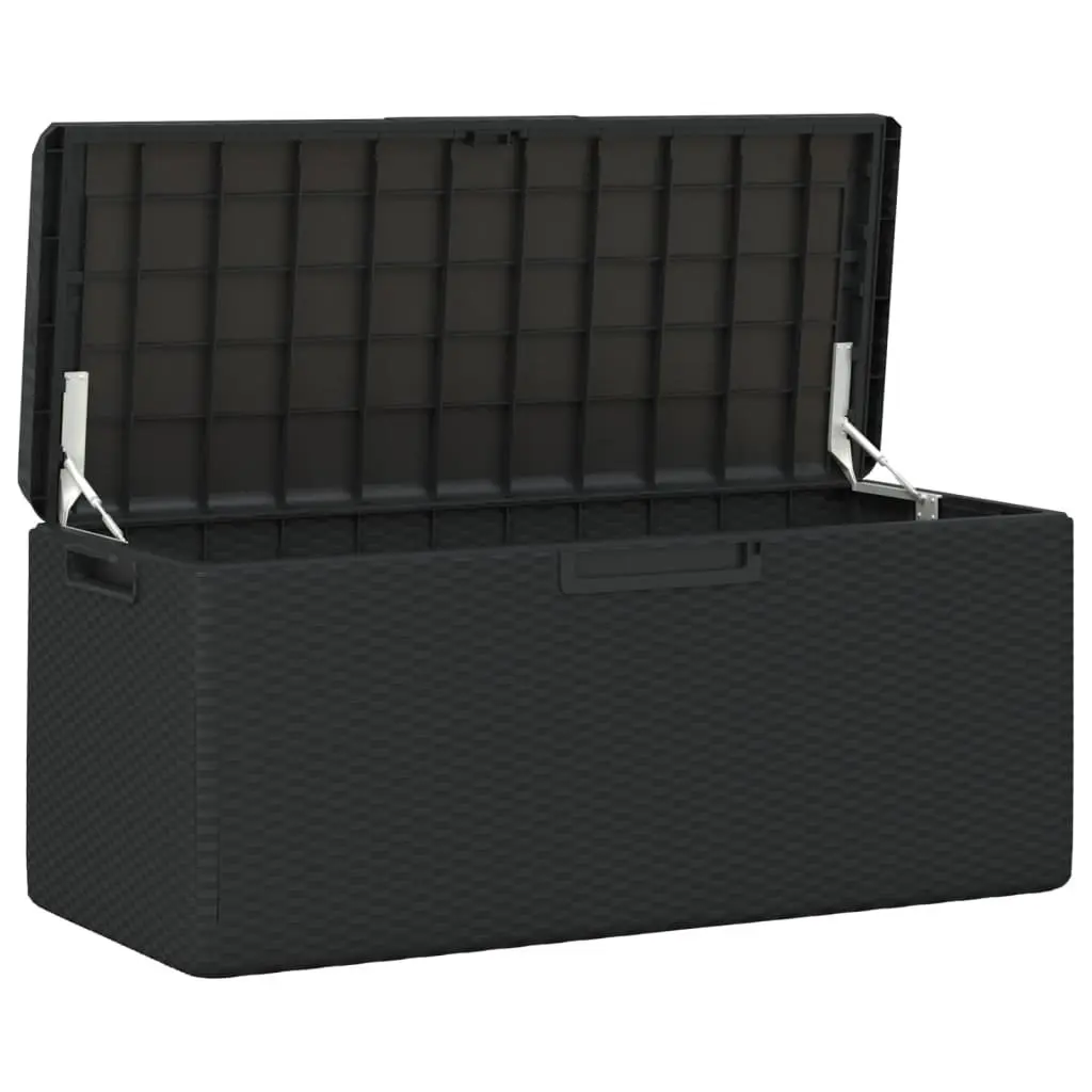 Garden Storage Box Outdoor Seating 350L Anthracite