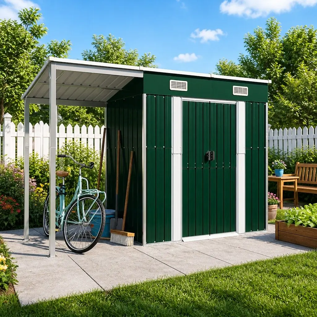 Garden Shed for Tools and Outdoor Gear