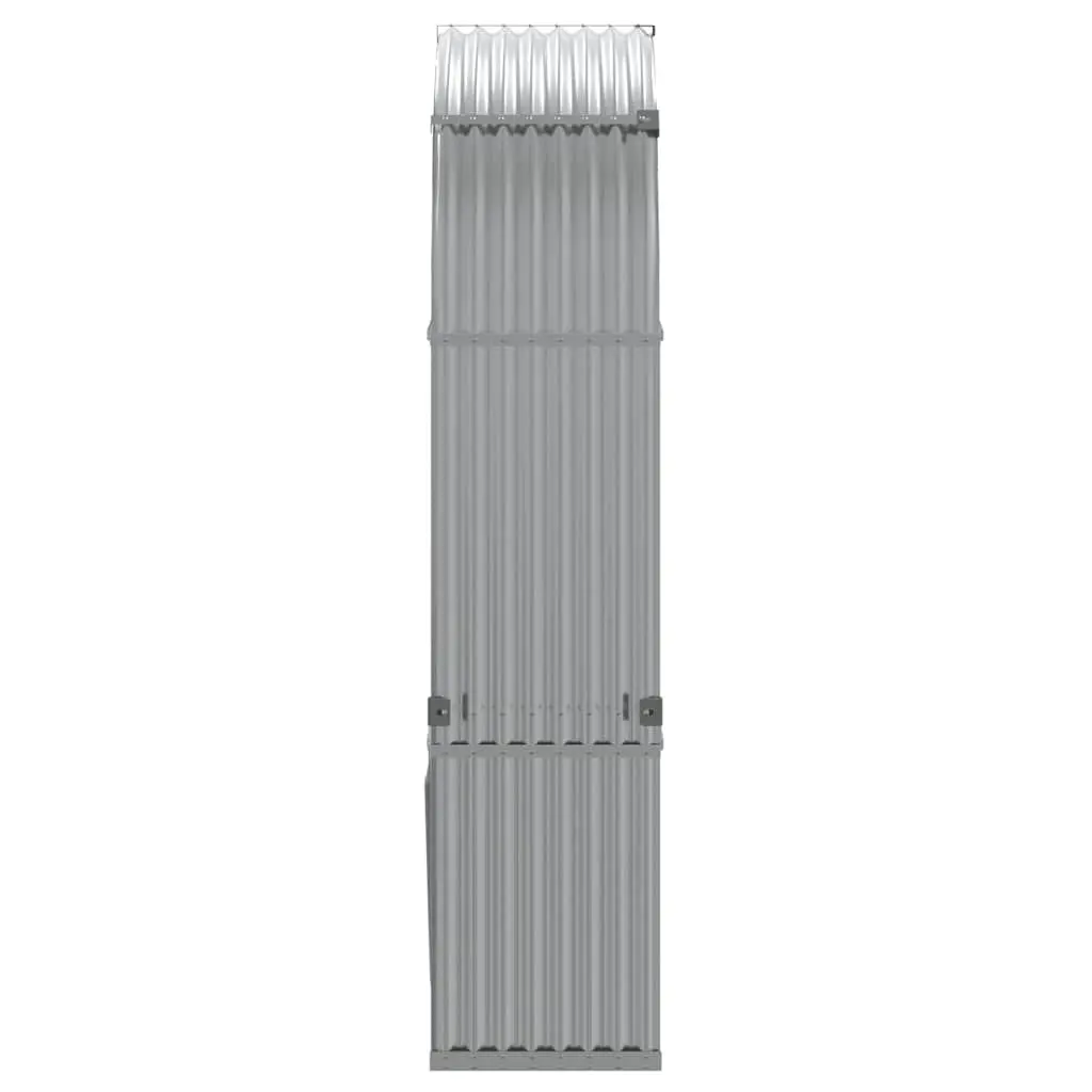 Log Holder Outdoor Firewood Rack 120x45x210cm Grey