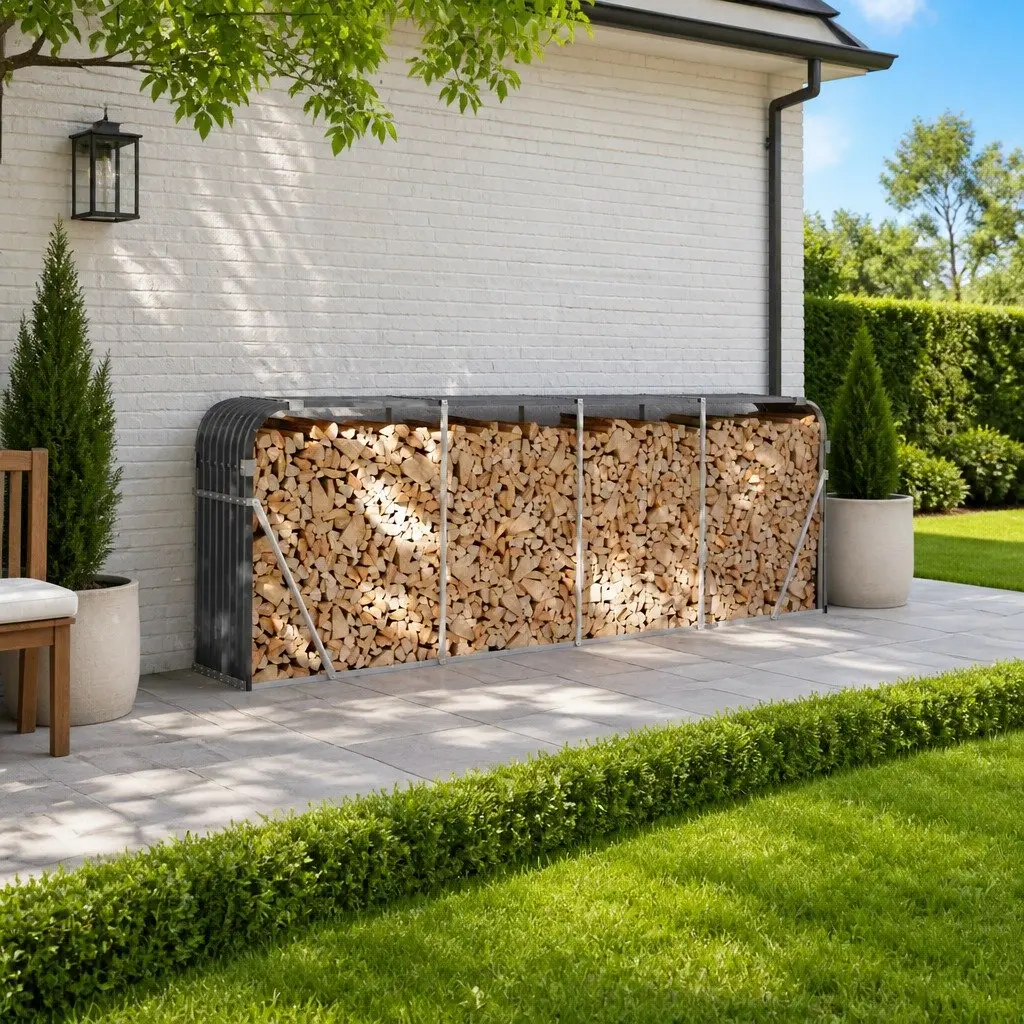 Log Holder for Firewood Storage Needs