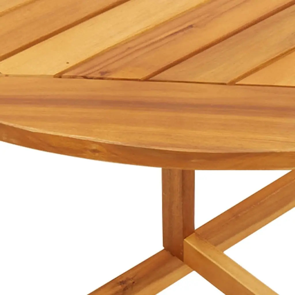 Folding Balcony Table Outdoor Garden Patio Furniture 90x60x72cm Brown Wood