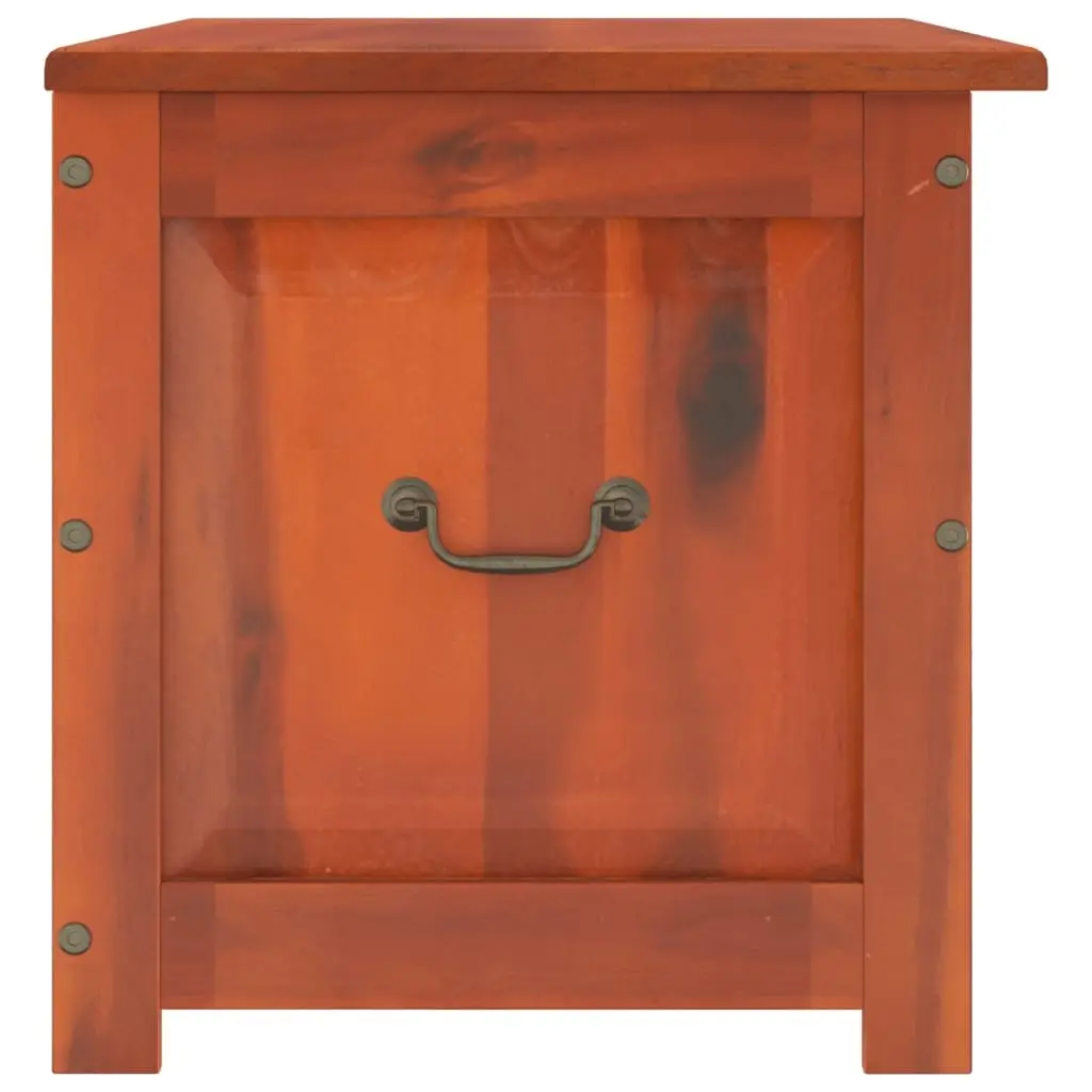Storage Chest Brown Solid Wood Organiser Bedroom Living Room