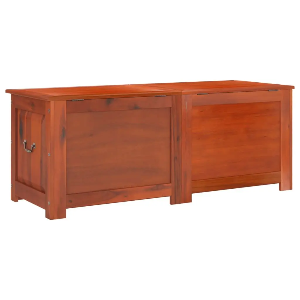 Storage Chest Organiser Box Brown Solid Wood Bedroom Living Room