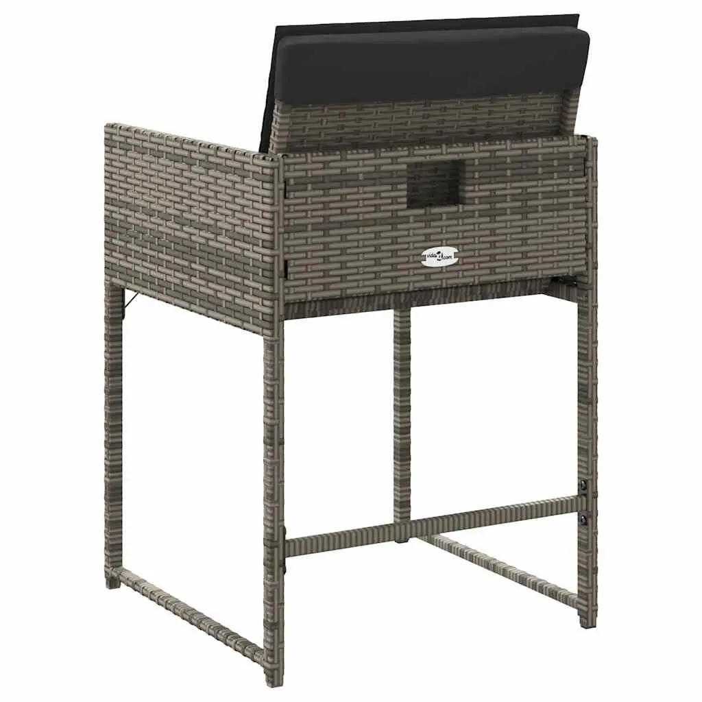Outdoor Chairs Set of 4 with Removable Cushions