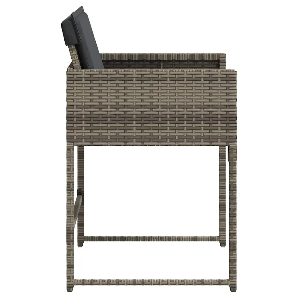 Outdoor Chairs Set of 4 with Removable Cushions