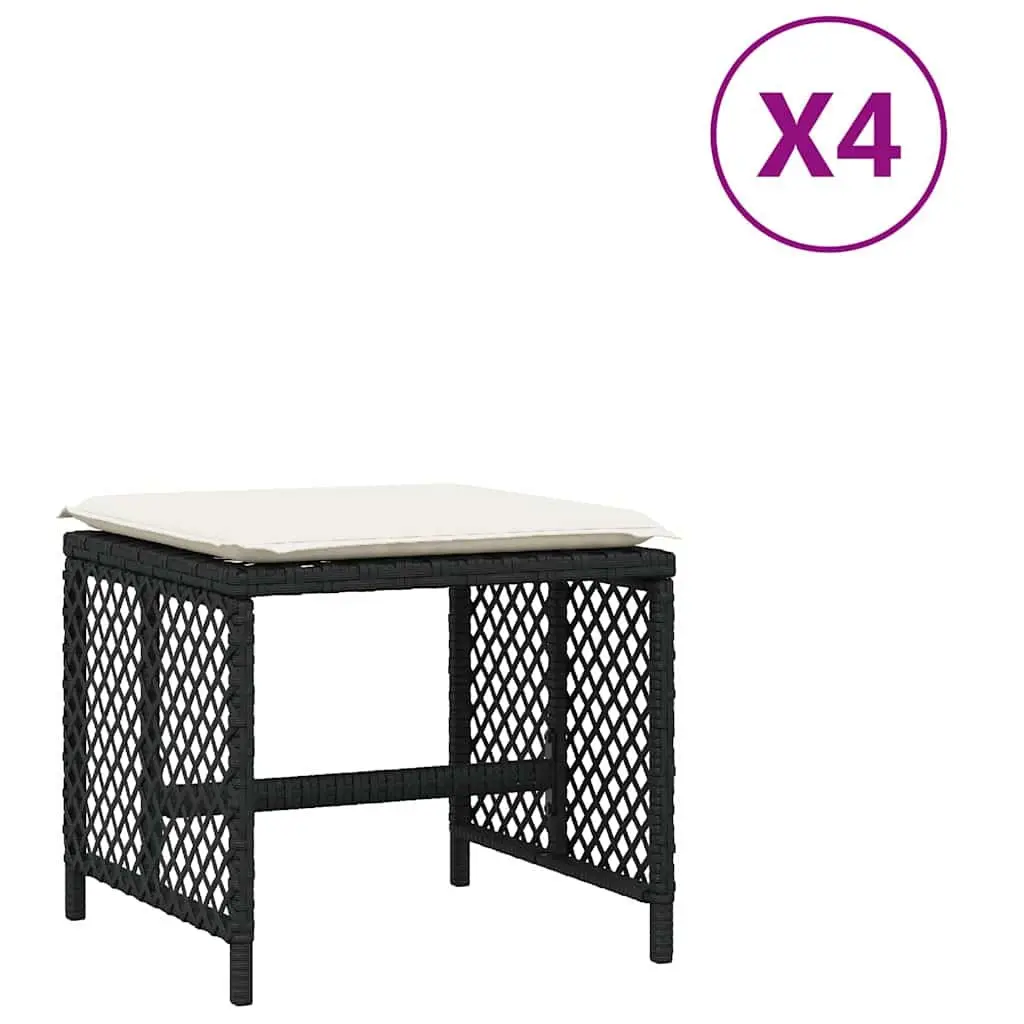 Garden Stools with Cushions
