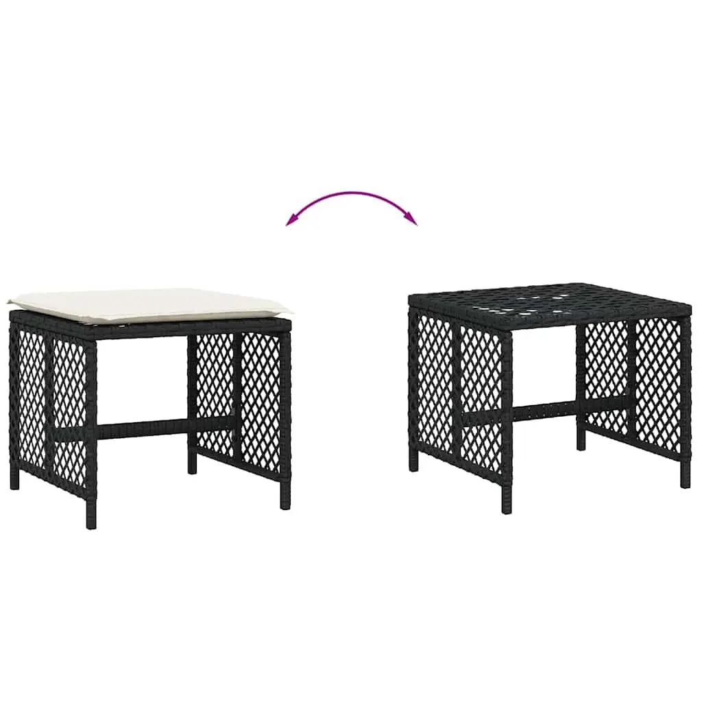 Garden Stools with Cushions