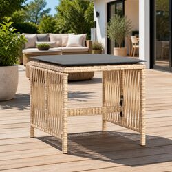 Comfortable and Reliable Garden Stools Set of 4 with Cushions