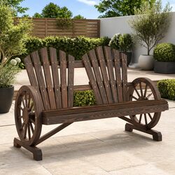 Affordable Comfort with the 2-Seater Adirondack Chair