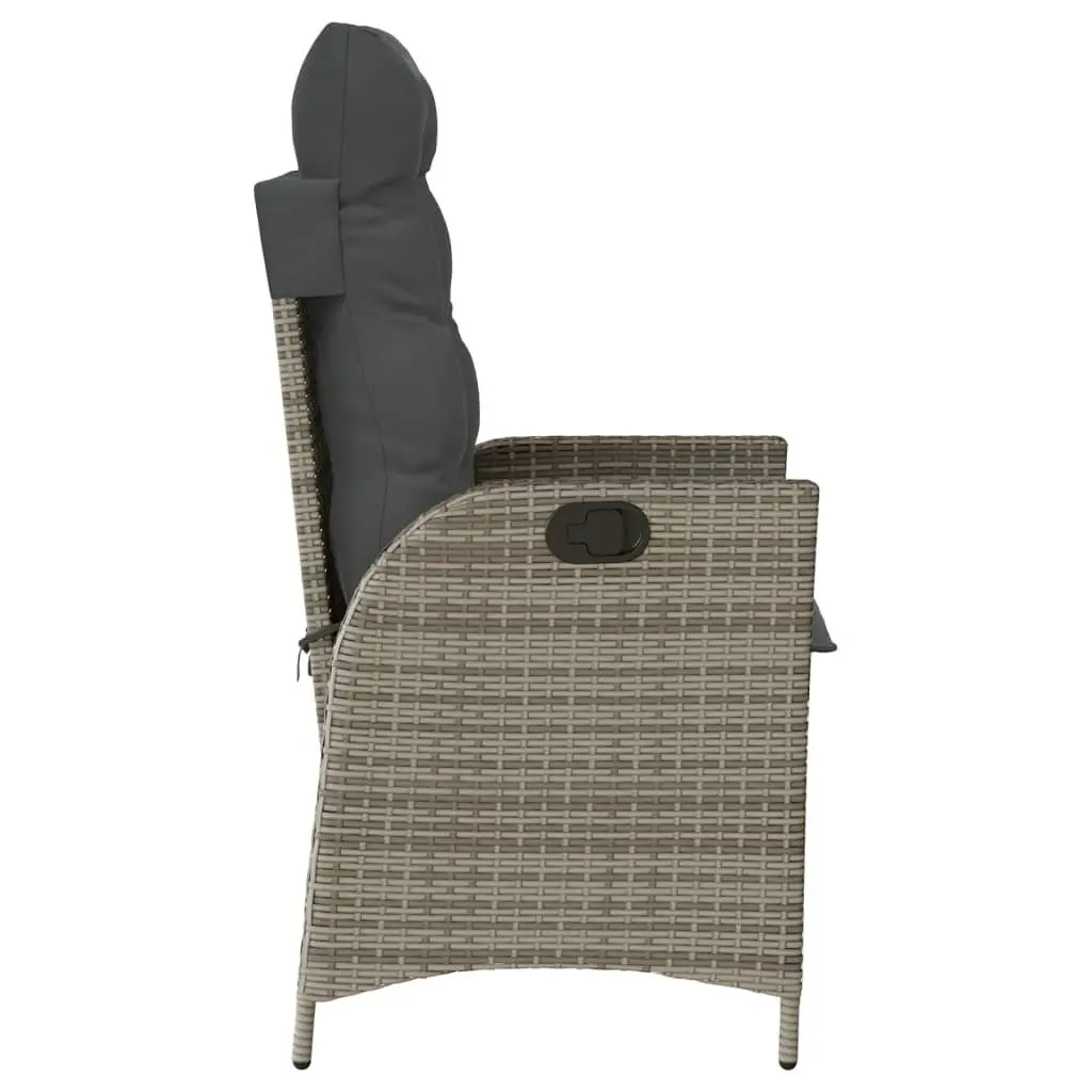 Grey 3 Piece Bistro Set
