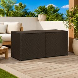 Practical 283L Garden Storage Box in Brown