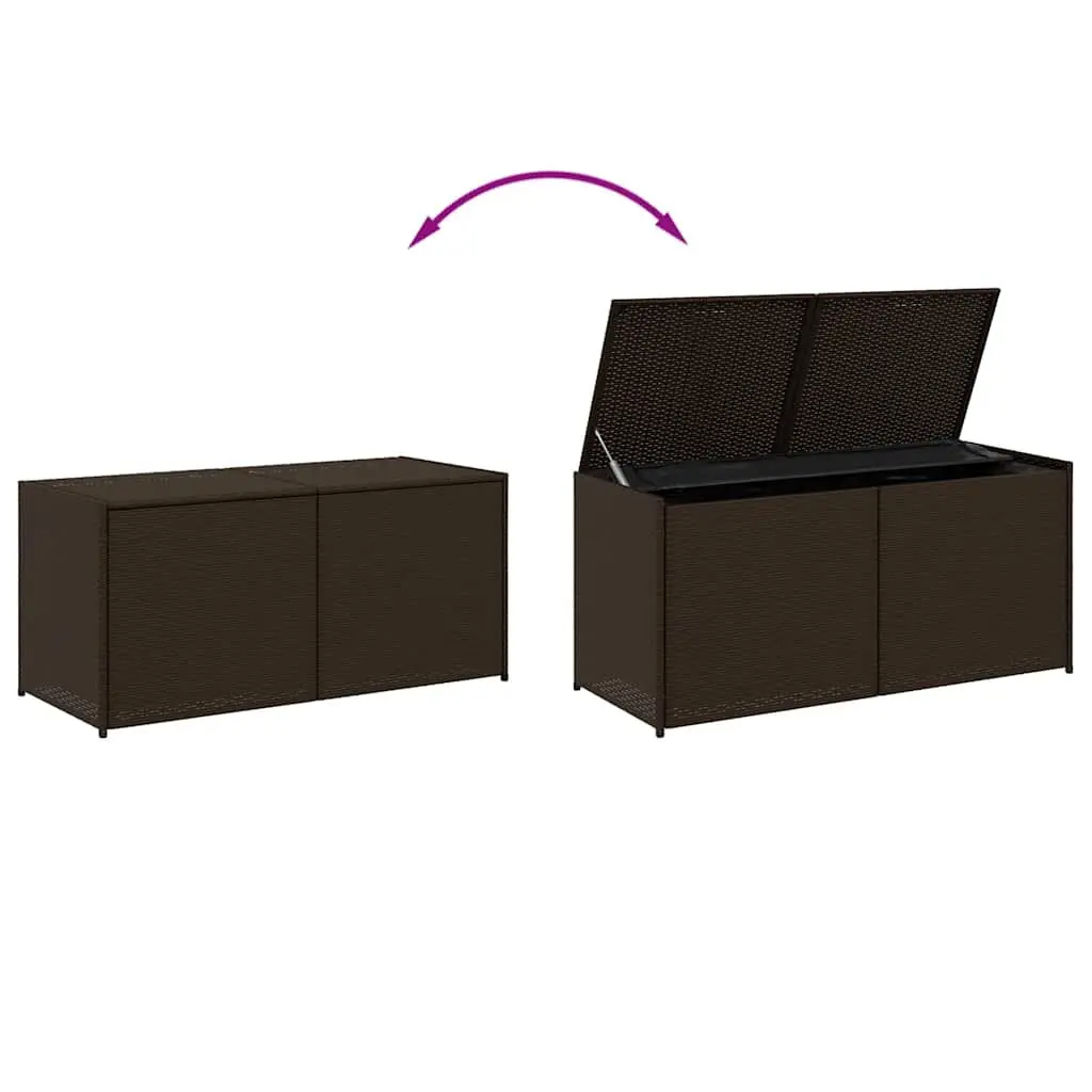 283L Garden Storage Box in Brown