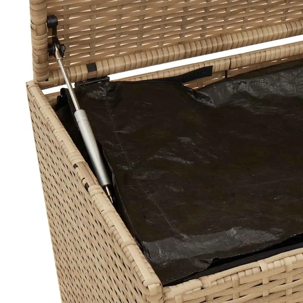 Beige Outdoor Storage Box for Cushions
