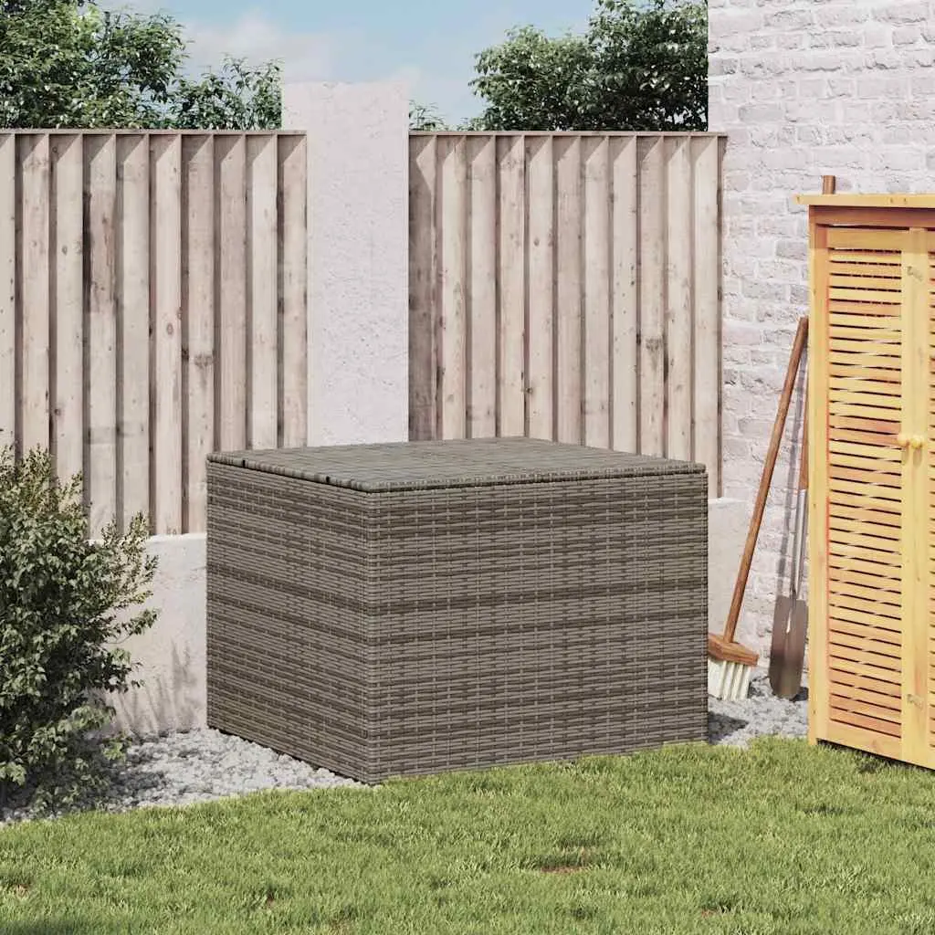 Grey Garden Storage Box with Ample Capacity