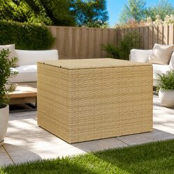Reliable Garden Storage Box in Beige for Your Outdoor Needs