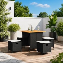 Comfortable 5 Piece Dining Set for Outdoor Spaces