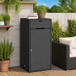 Reliable Black Garden Storage Cabinet – Great Value