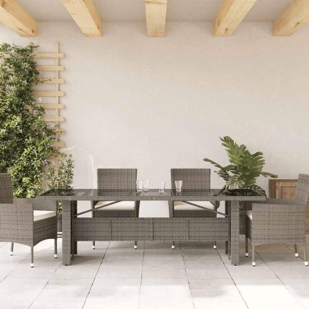 Grey Garden Table for Outdoors