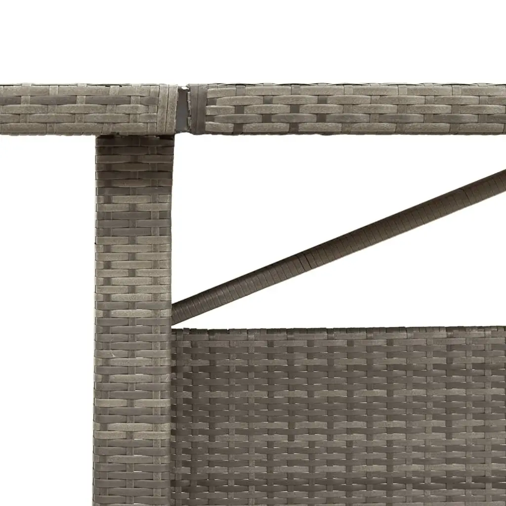 Grey Garden Table for Outdoors