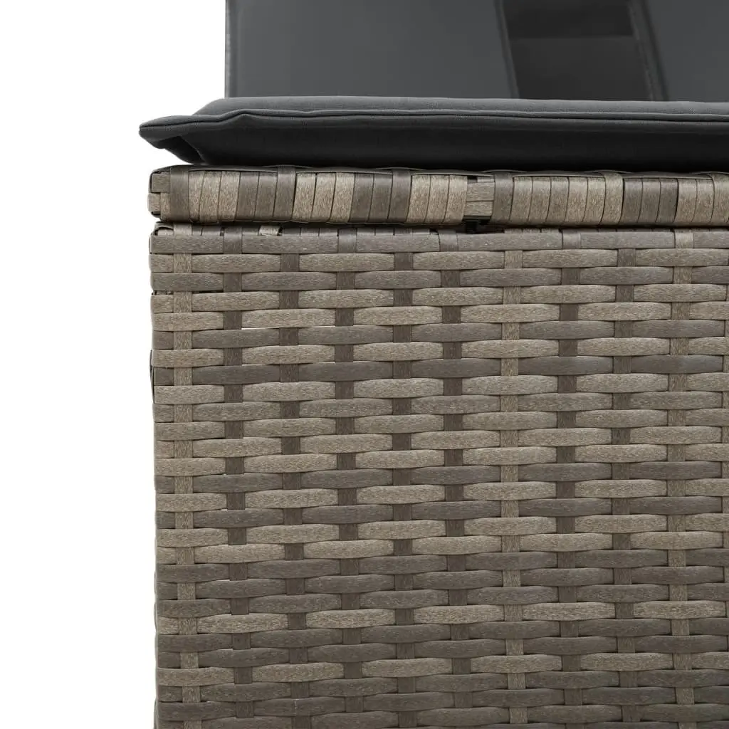 Double Sun Lounger with Canopy