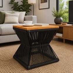 Practical Brown Coffee Table with Sturdy Design