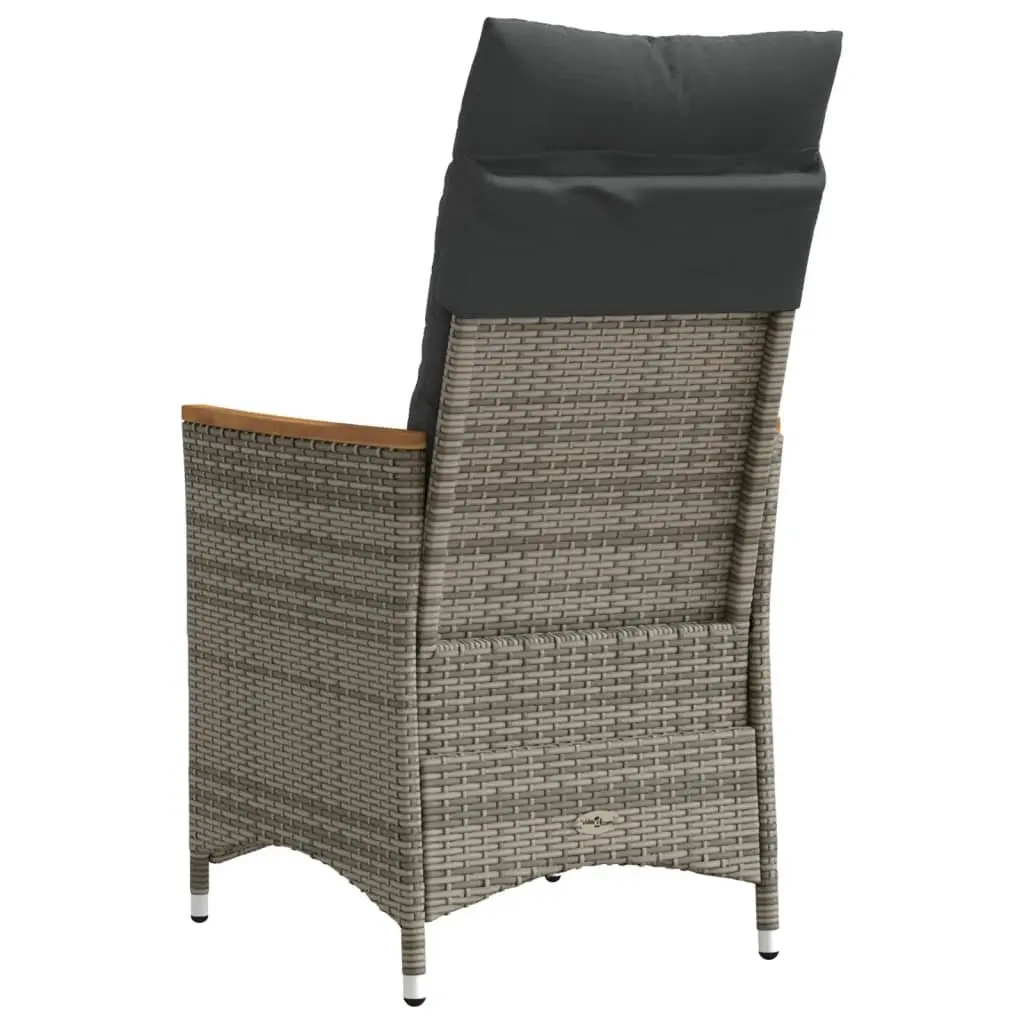 Reclining Garden Chair with Cushions Included