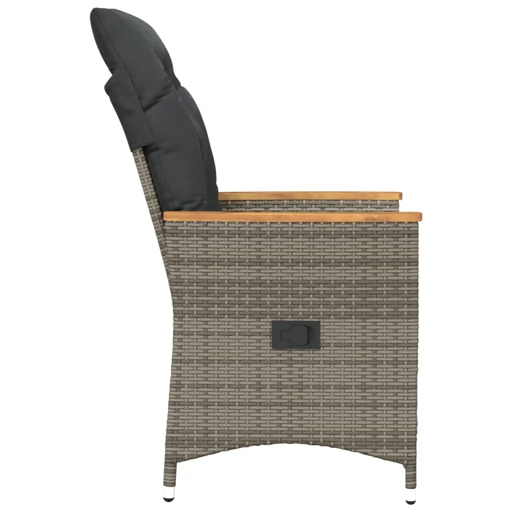 Reclining Garden Chair with Cushions Included