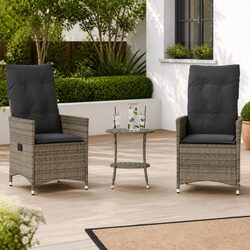 Comfortable and Durable 3 Piece Bistro Set for Your Garden