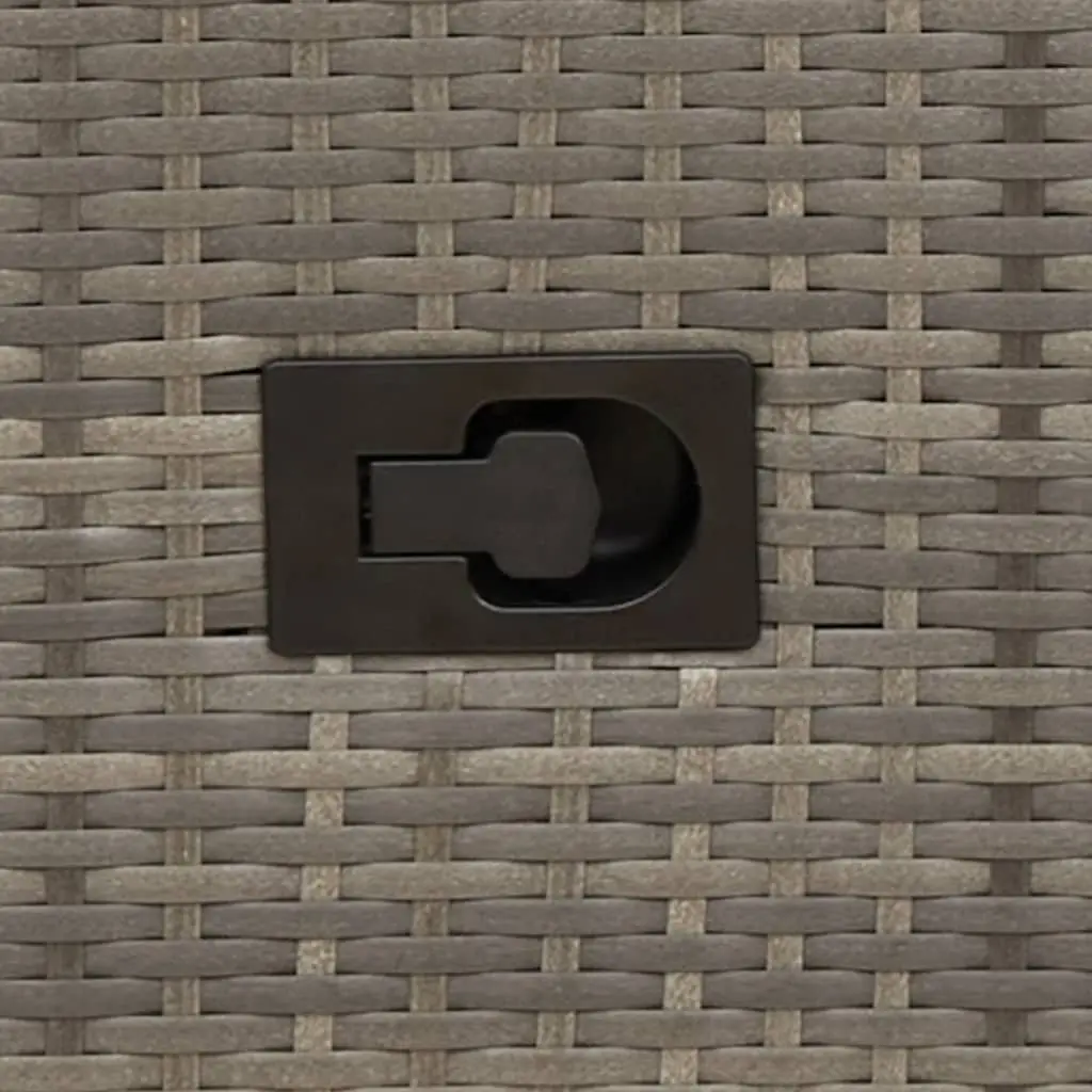 Grey Outdoor Reclining Sofa