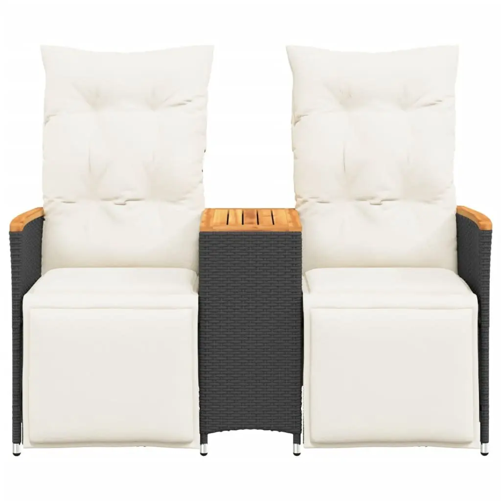 2-Seater Reclining Garden Sofa