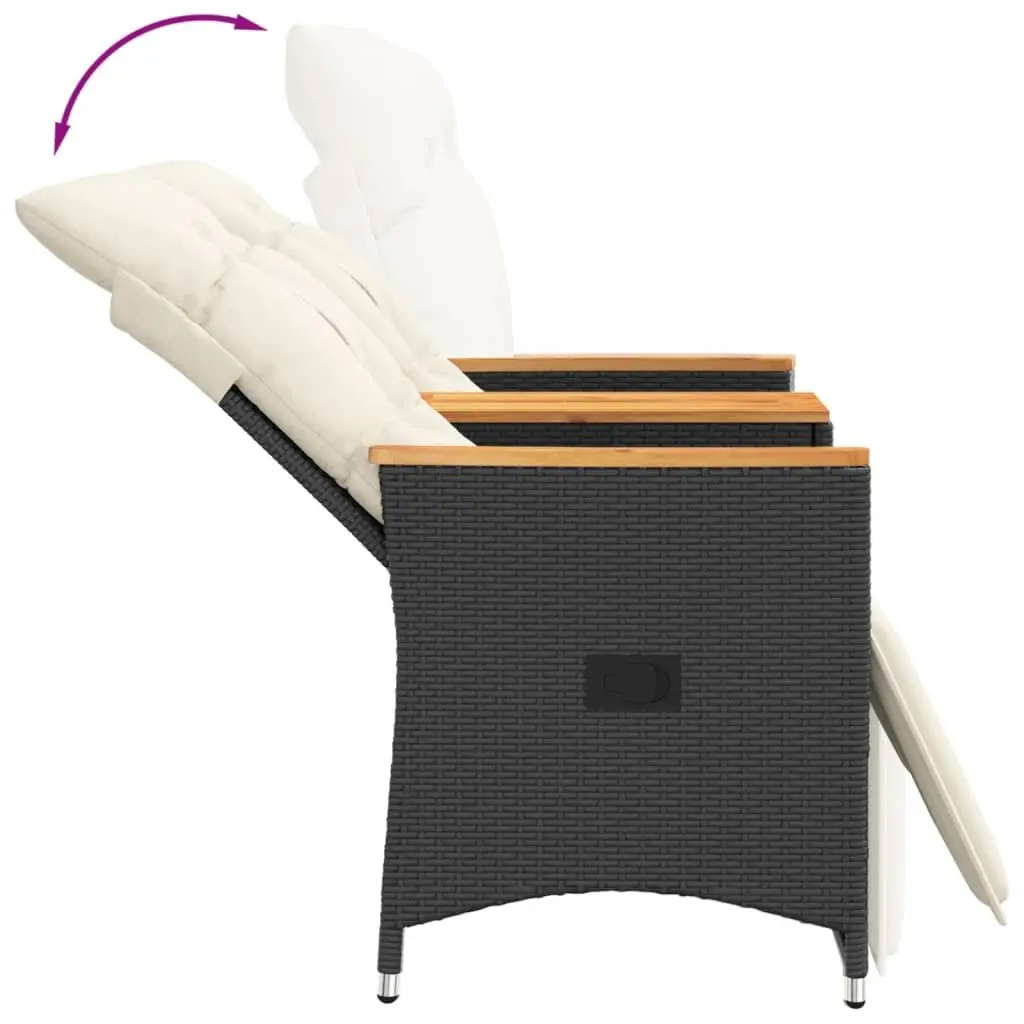 2-Seater Reclining Garden Sofa