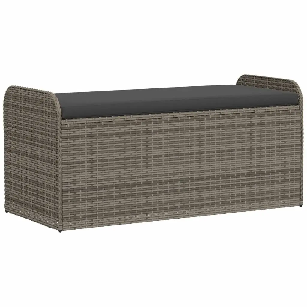 Outdoor Storage Bench with Cushion