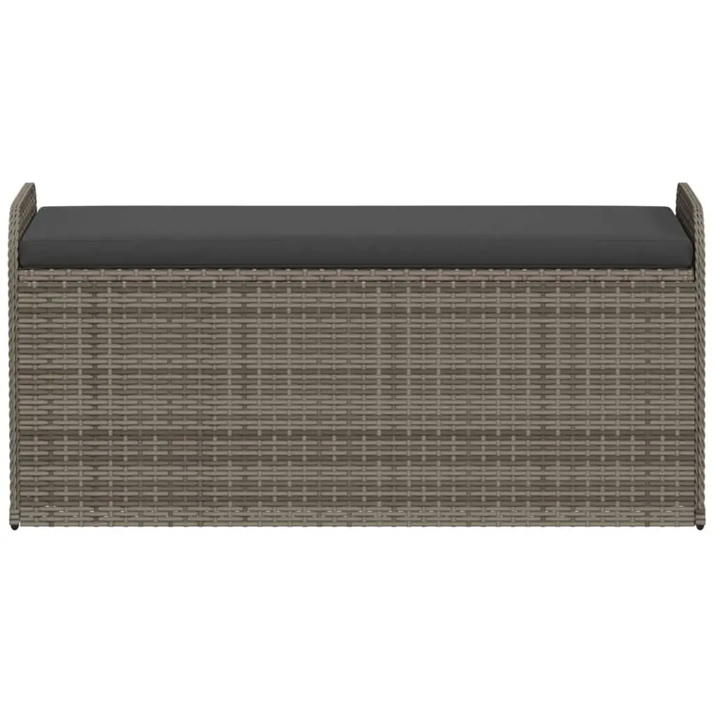 Outdoor Storage Bench with Cushion