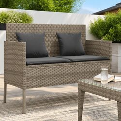 Comfortable Outdoor Garden Bench with Practical Storage