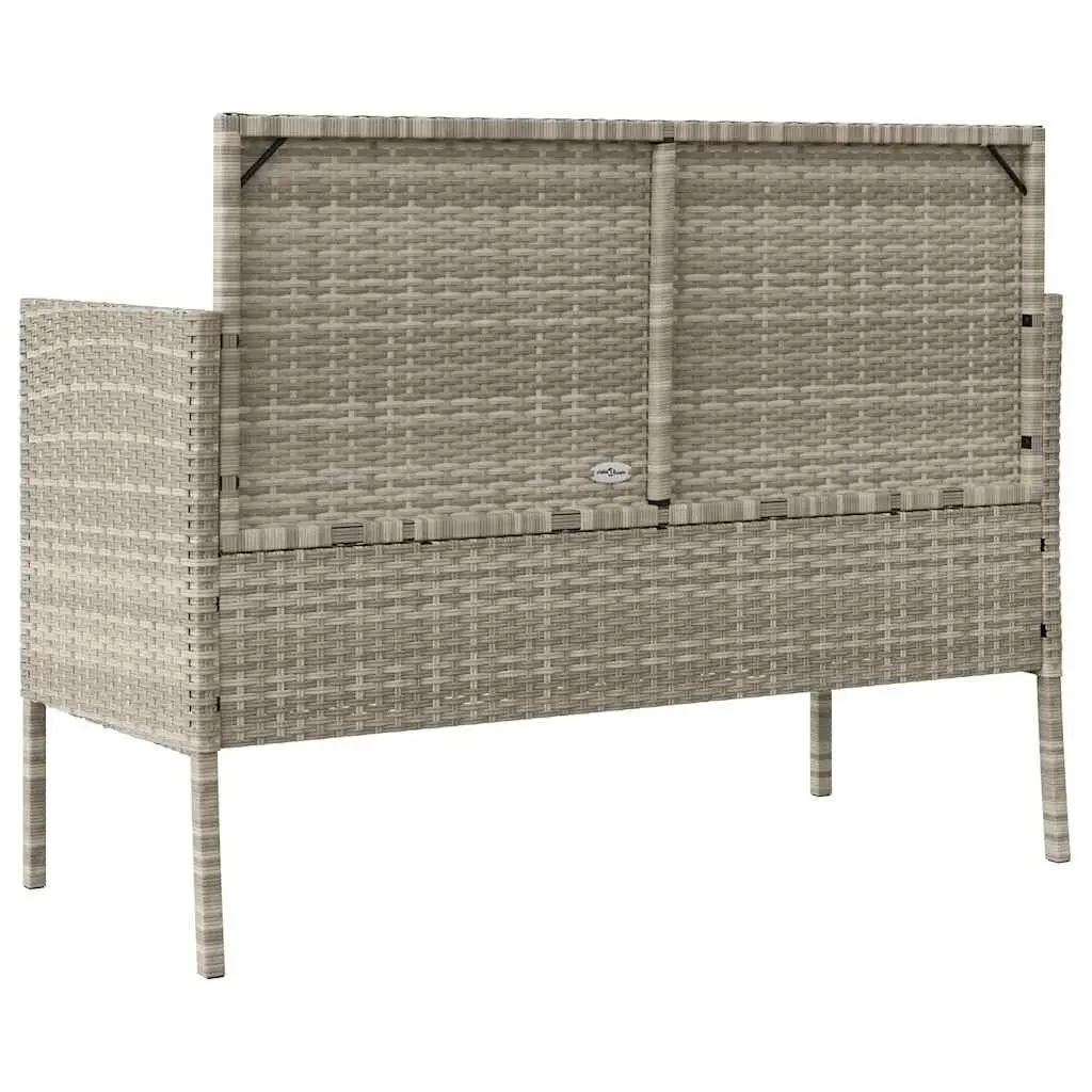 Garden Bench with Storage Solutions