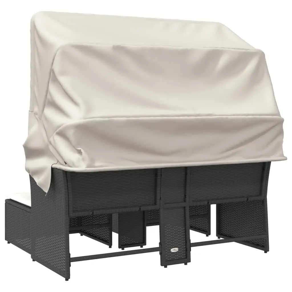 Outdoor Sofa with Canopy