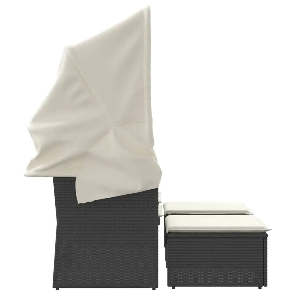 Outdoor Sofa with Canopy