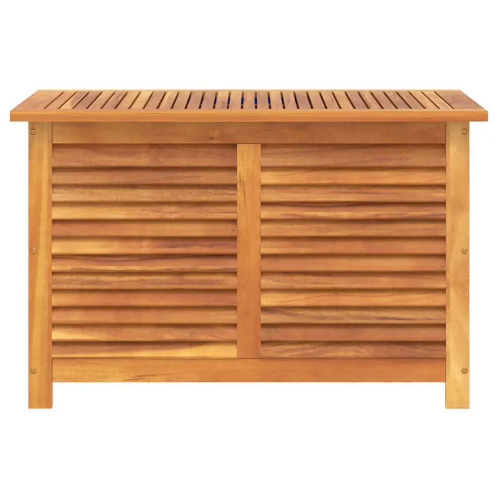 Garden Storage Box Outdoor Cushion Organiser 90x50x56cm Brown