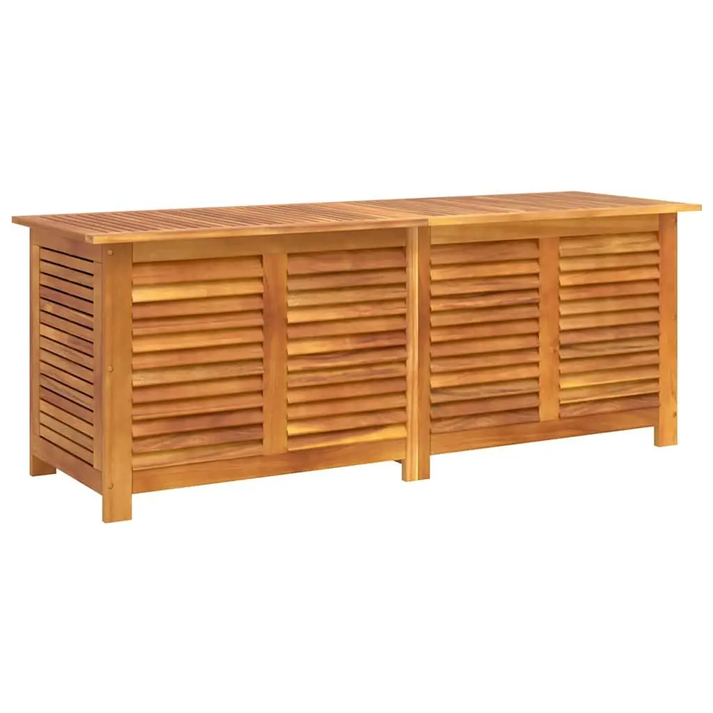 Garden Storage Box in Solid Acacia Wood